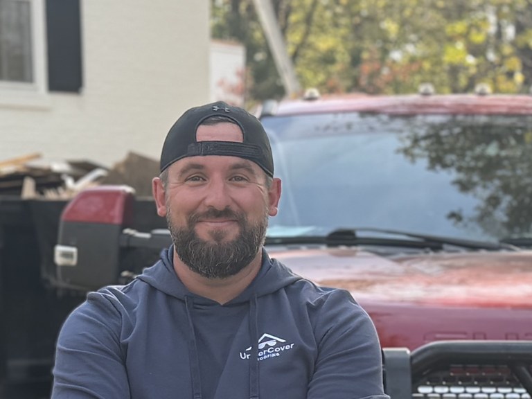 Christian Moore, co-founder of UNDERCOVER Roofing